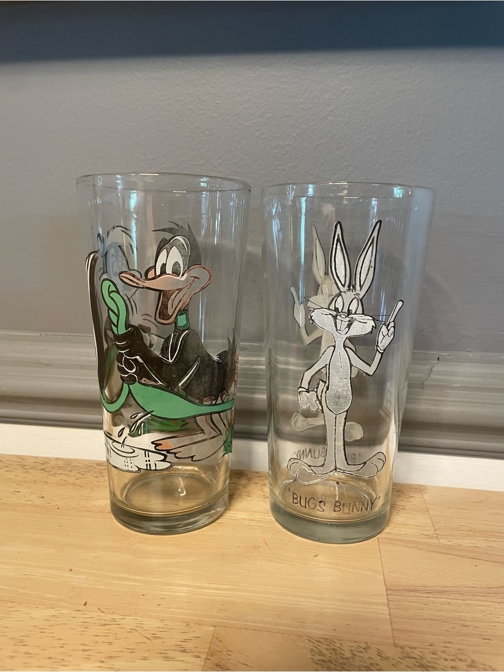 Vintage 1970s Pepsi Promo Looney Tunes Glasses